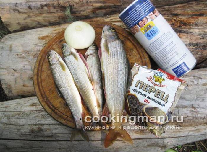 рецепт засолювання харіуса